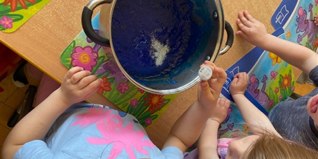 Gramy zmysłami - program "SLIME" u Maluszków